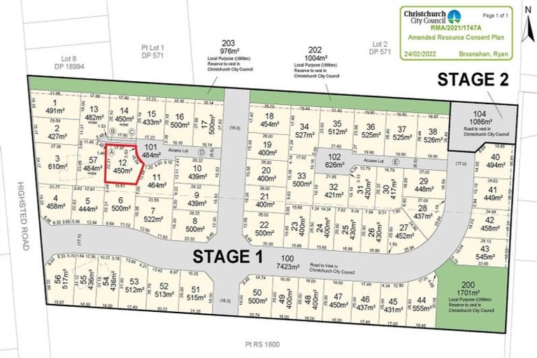 Photo of property in 5 Millstead Lane, Casebrook, Christchurch, 8051