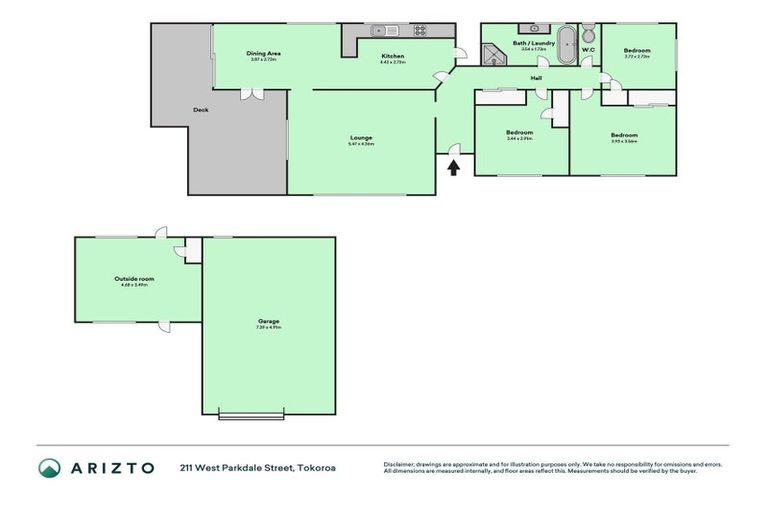 Photo of property in 211 West Parkdale Street, Tokoroa, 3420