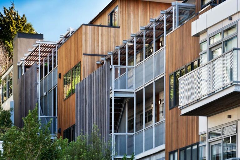 Photo of property in Revolucion Apartments, 307/28s Torrens Terrace, Mount Cook, Wellington, 6011