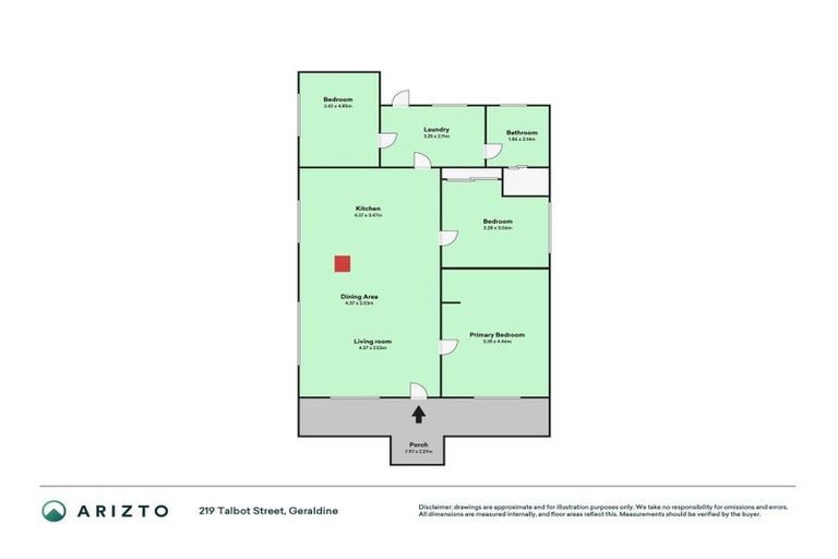Photo of property in 219 Talbot Street, Geraldine, 7930