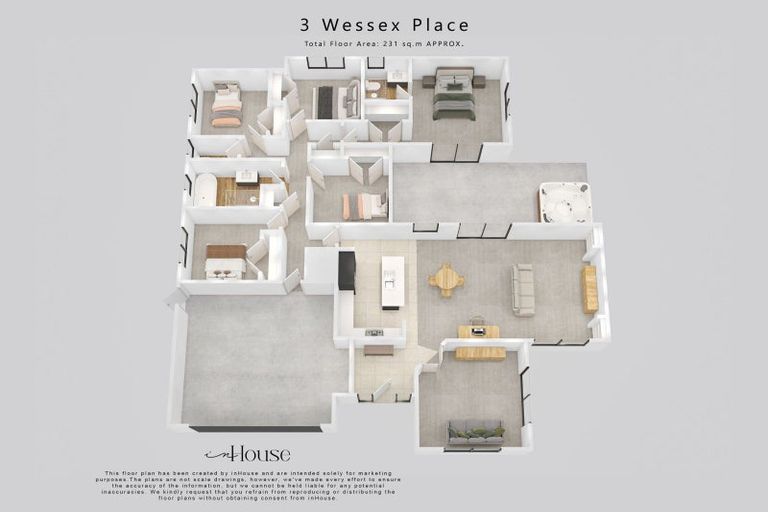 Photo of property in 3 Wessex Place, Rototuna North, Hamilton, 3210