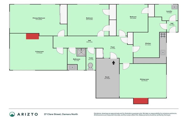Photo of property in 27 Clare Street, Oamaru North, Oamaru, 9400
