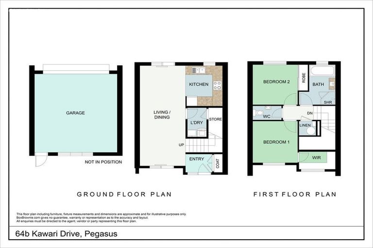 Photo of property in 64b Kawari Drive, Pegasus, 7612