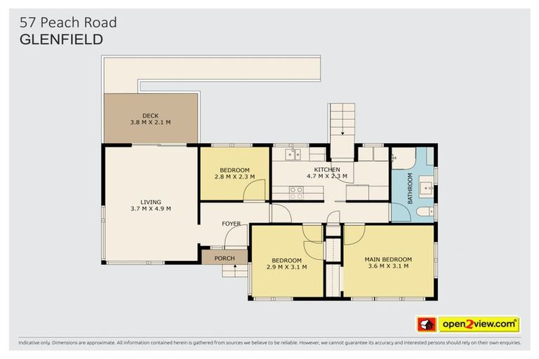 Photo of property in 57 Peach Road, Glenfield, Auckland, 0629