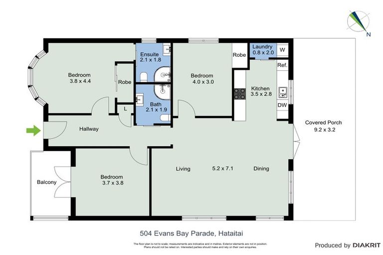 Photo of property in 504 Evans Bay Parade, Hataitai, Wellington, 6021