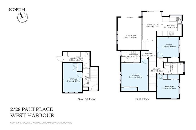 Photo of property in 2/28 Pahi Place, West Harbour, Auckland, 0618