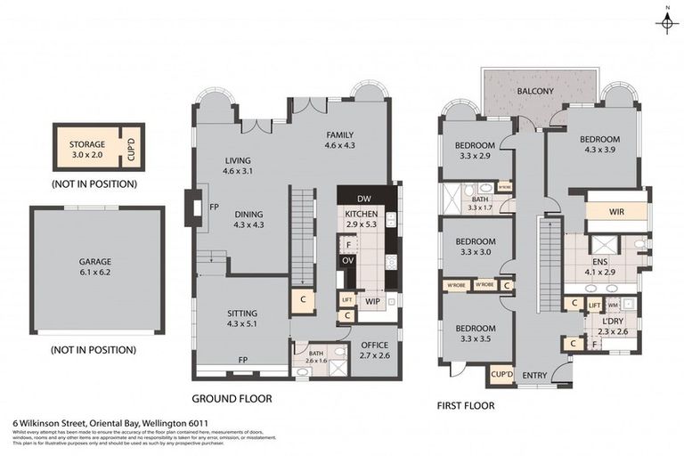 Photo of property in 6 Wilkinson Street, Oriental Bay, Wellington, 6011