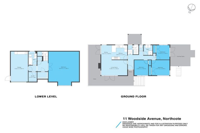 Photo of property in 11 Woodside Avenue, Northcote, Auckland, 0627