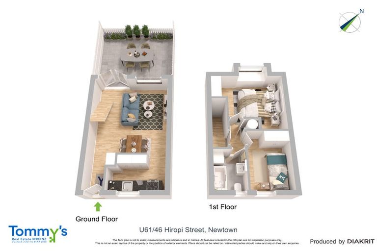 Photo of property in Hiropi St Village, 61/46u Hiropi Street, Newtown, Wellington, 6021