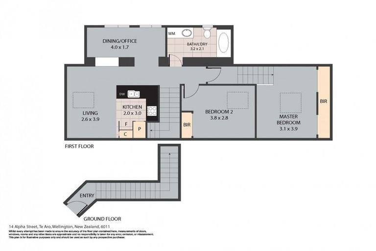 Photo of property in Courtenay Mews Apartments, 19/14u Alpha Street, Te Aro, Wellington, 6011