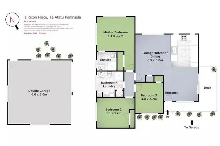 Photo of property in 1 Rixon Place, Te Atatu Peninsula, Auckland, 0610