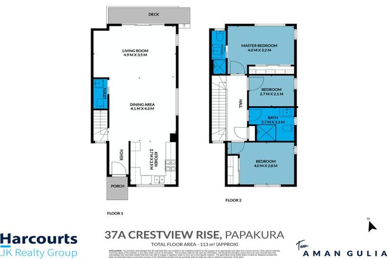 Photo of property in 37a Crestview Rise, Papakura, 2110
