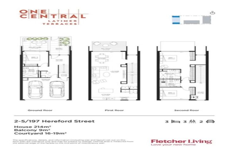 Photo of property in Latimer Terraces, 5/197 Hereford Street, Christchurch Central, Christchurch, 8011