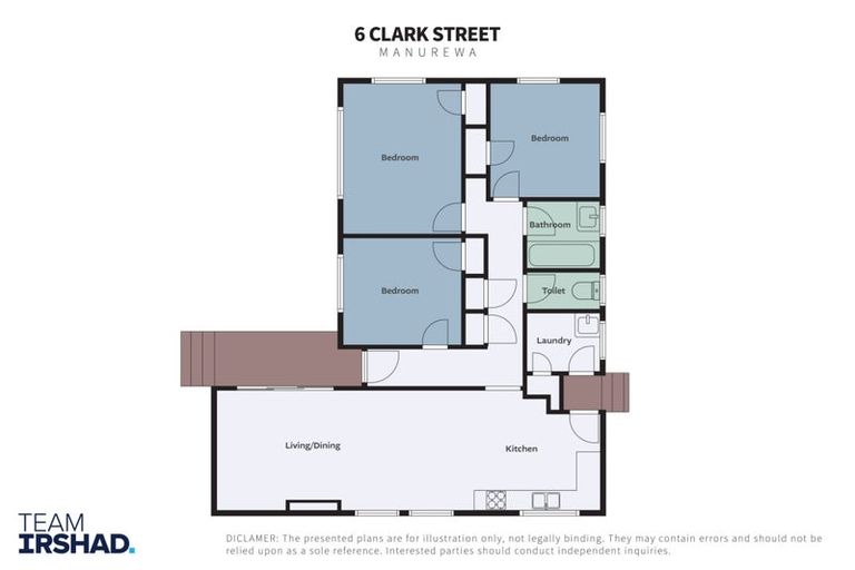 Photo of property in 6 Clark Street, Manurewa, Auckland, 2102