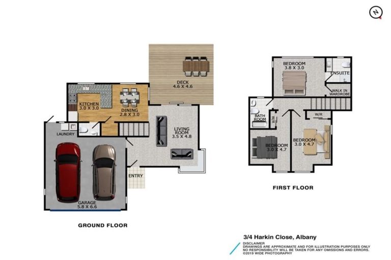 Photo of property in 3/4 Harkin Close, Albany, Auckland, 0632