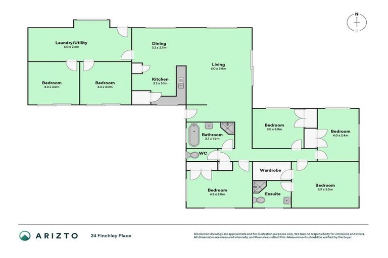 Photo of property in 24 Finchley Place, Hamilton East, Hamilton, 3216
