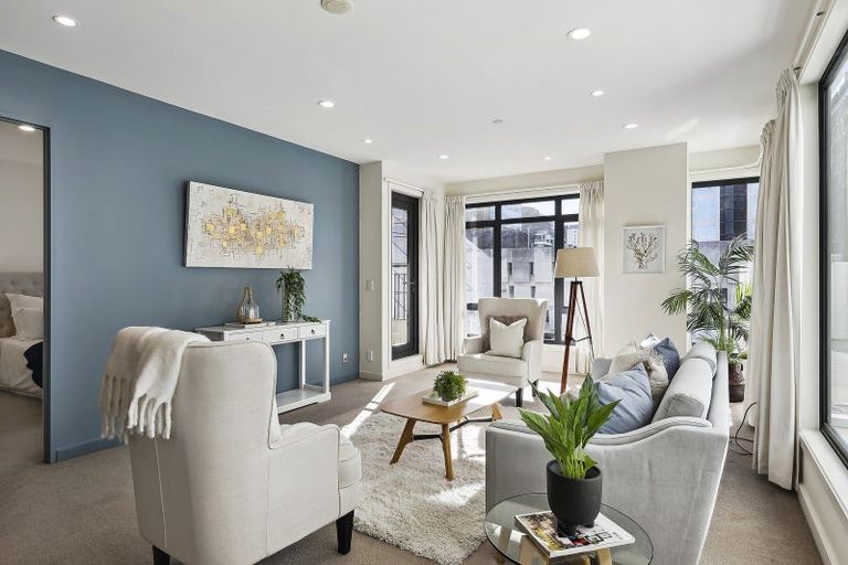 Photo of property in Kate Sheppard Apartments, 7j/42 Molesworth Street, Thorndon, Wellington, 6011