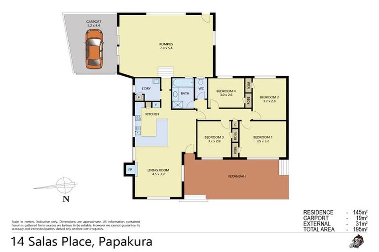 Photo of property in 14 Salas Place, Papakura, 2110