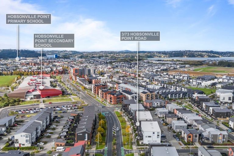 Photo of property in 3/73 Hobsonville Point Road, Hobsonville, Auckland, 0616