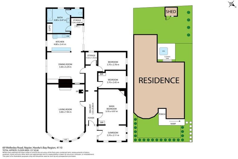 Photo of property in 69 Wellesley Road, Napier South, Napier, 4110