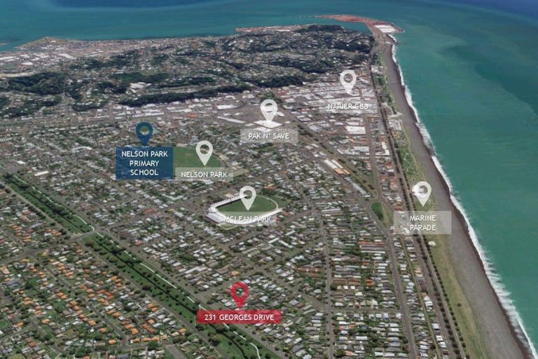 Photo of property in 231 Georges Drive, Napier South, Napier, 4110
