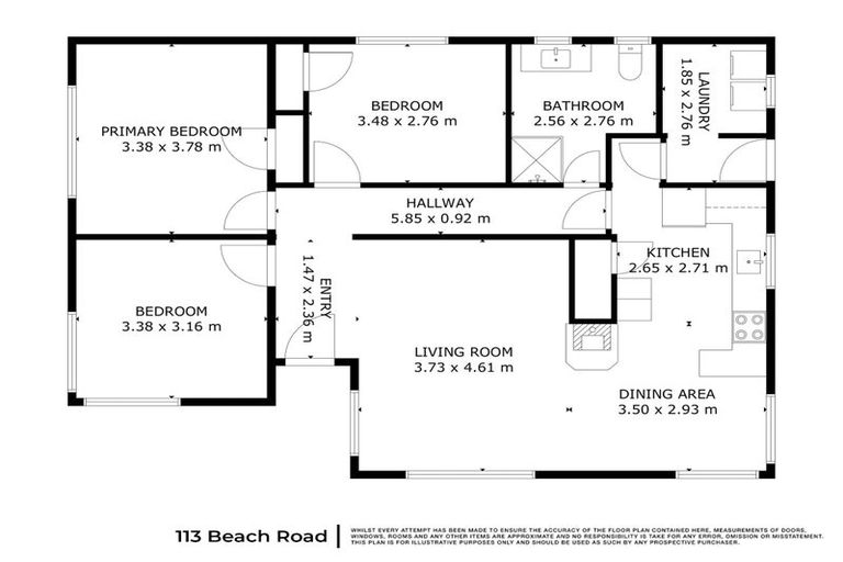 Photo of property in 113 Beach Road, North New Brighton, Christchurch, 8083