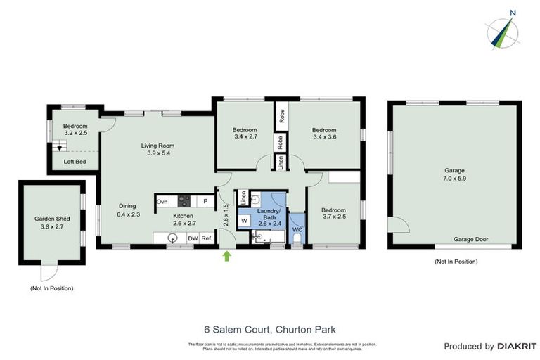 Photo of property in 6 Salem Court, Churton Park, Wellington, 6037