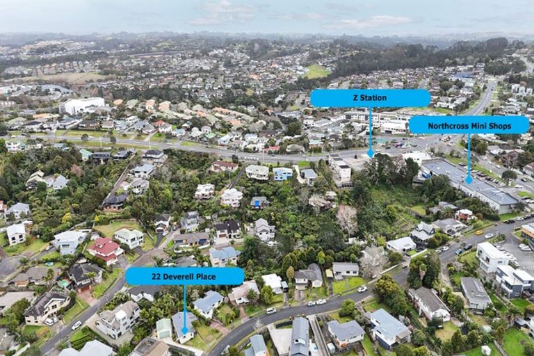 Photo of property in 22 Deverell Place, Northcross, Auckland, 0632