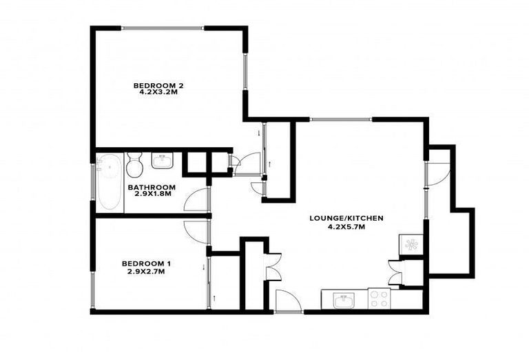 Photo of property in Westhaven Apartments, 23/127u Molesworth Street, Thorndon, Wellington, 6011