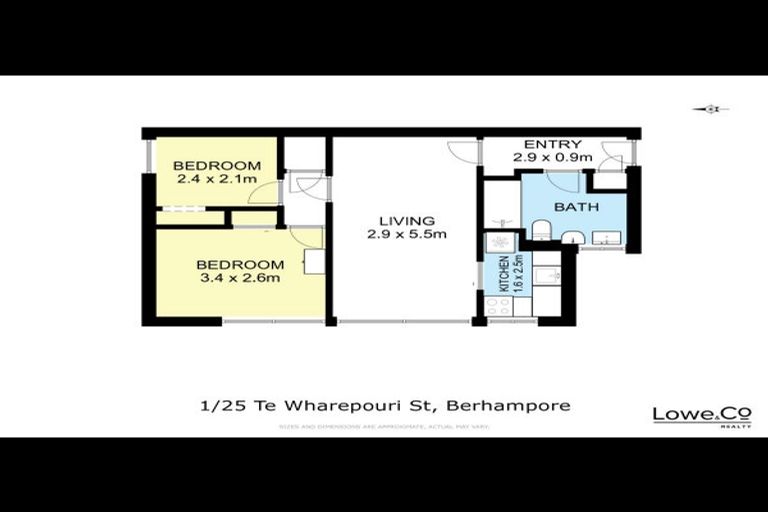 Photo of property in Cernan Court, 1/25 Te Wharepouri Street, Berhampore, Wellington, 6023