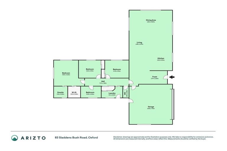 Photo of property in 83 Sladdens Bush Road, Coopers Creek, Oxford, 7495
