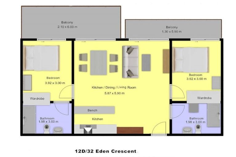 Photo of property in 32 Eden Crescent, Glengarry, Invercargill, 9810