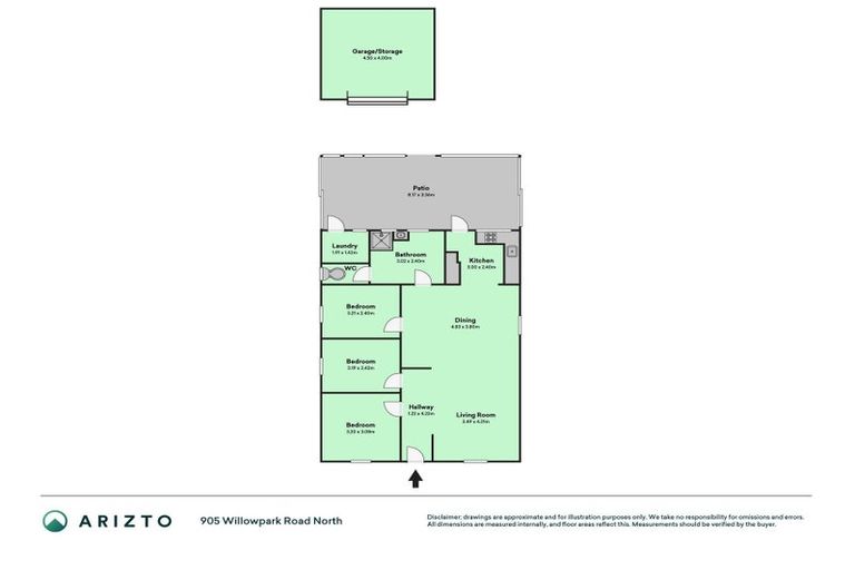 Photo of property in 905 Willowpark Road North, Mayfair, Hastings, 4122