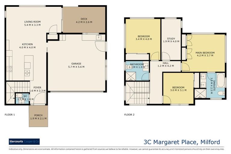 Photo of property in 3c Margaret Place, Milford, Auckland, 0620