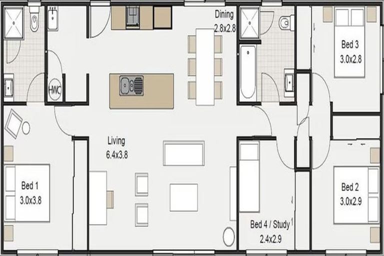 Photo of property in 93 Waipu Caves Estate Drive, Waipu, 0582