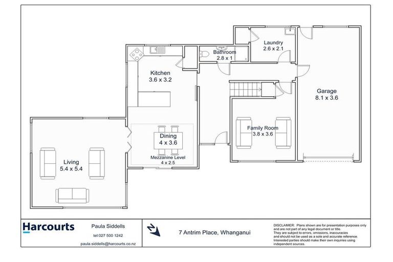 Photo of property in 7 Antrim Place, Springvale, Whanganui, 4501