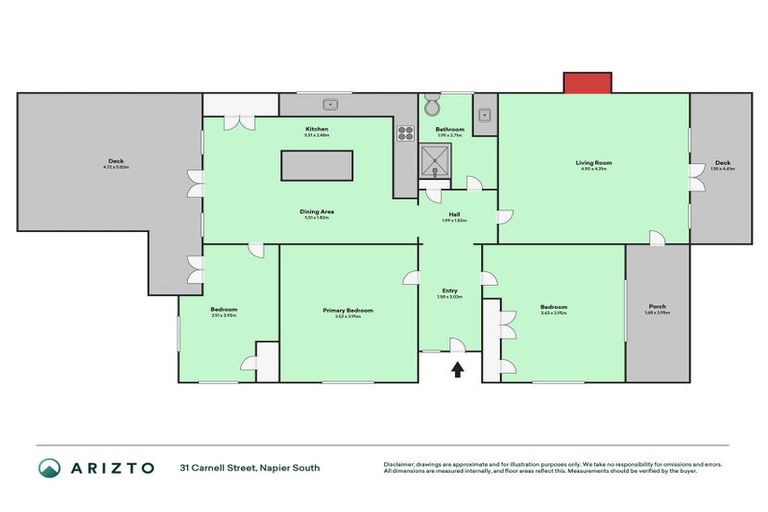 Photo of property in 31 Carnell Street, Napier South, Napier, 4110