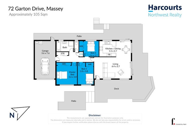 Photo of property in 72 Garton Drive, Massey, Auckland, 0614