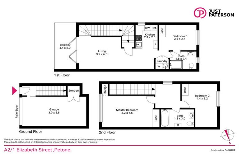 Photo of property in 1a/2 Elizabeth Street, Petone, Lower Hutt, 5012