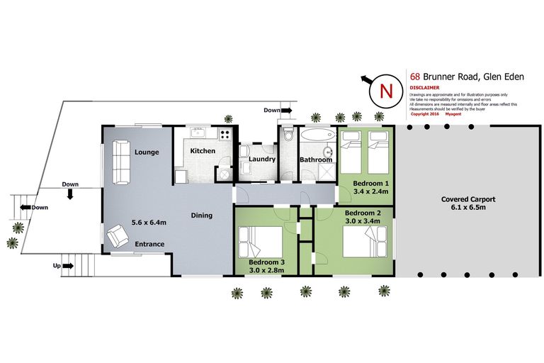 Photo of property in 68 Brunner Road, Glen Eden, Auckland, 0602