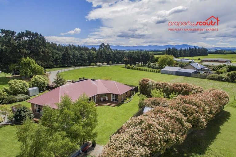 Photo of property in 1487 North Eyre Road, West Eyreton, Rangiora, 7475