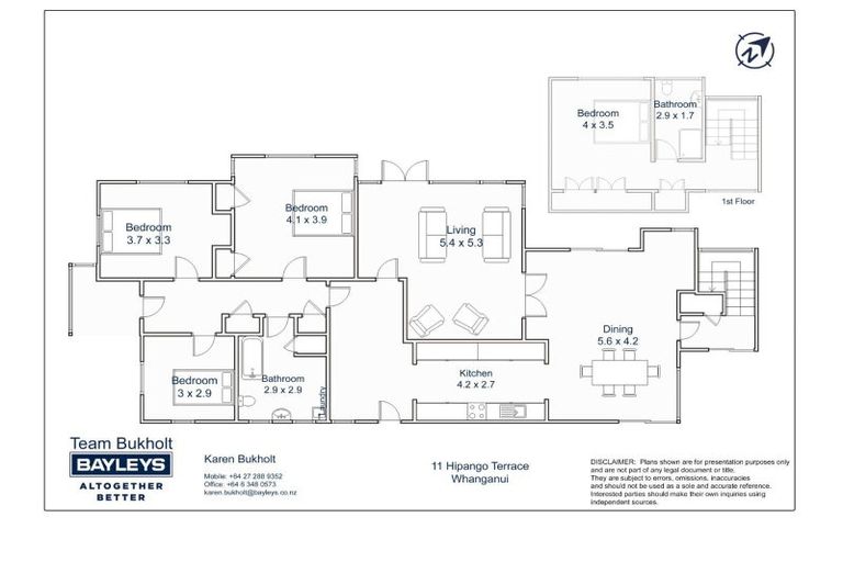 Photo of property in 11 Hipango Terrace, Durie Hill, Whanganui, 4500