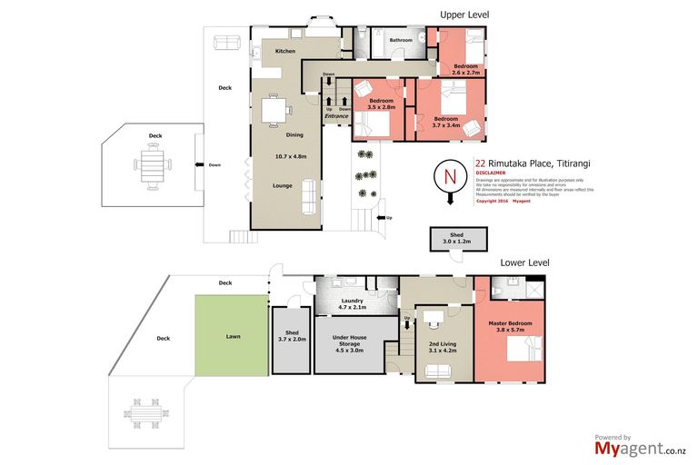 Photo of property in 22 Rimutaka Place, Titirangi, Auckland, 0604