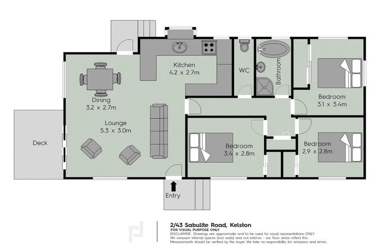 Photo of property in 2/43 Sabulite Road, Kelston, Auckland, 0602