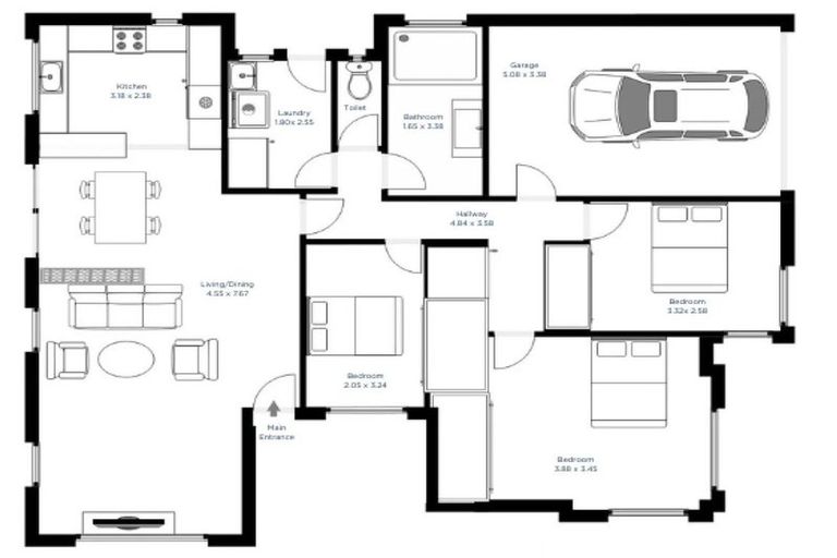 Photo of property in 8 Bens Place, Springvale, Whanganui, 4501