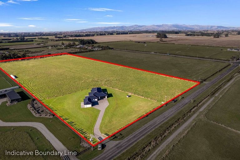 Photo of property in 194 Curraghs Road, Rolleston, 7675