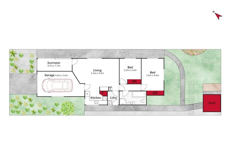 Photo of property in 16 Arrow Street, Wakefield, 7025