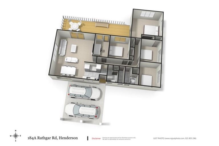 Photo of property in 184a Rathgar Road, Henderson, Auckland, 0610