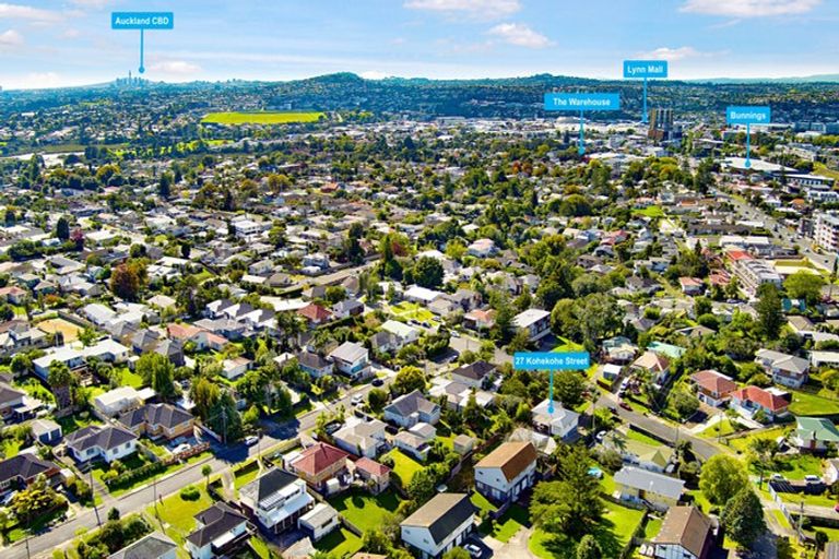Photo of property in 27 Kohekohe Street, New Lynn, Auckland, 0600
