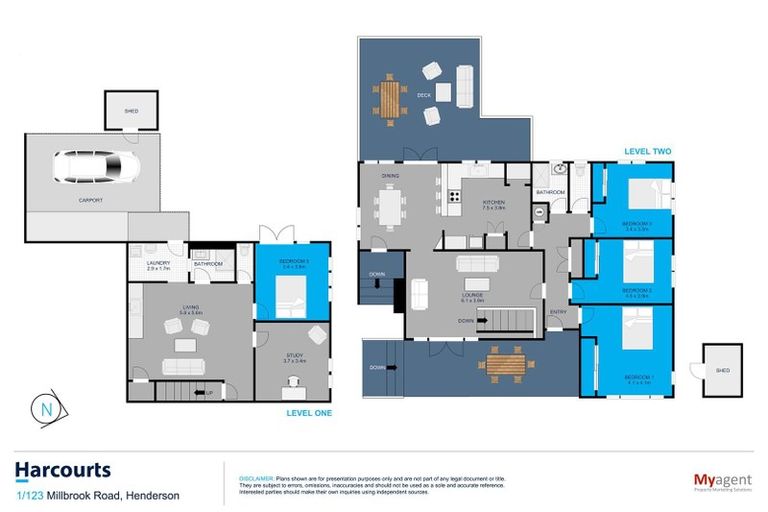 Photo of property in 123 Millbrook Road, Sunnyvale, Auckland, 0612